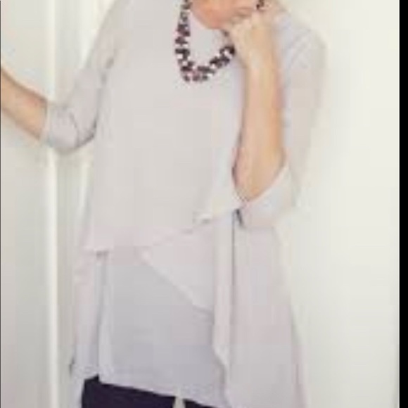 𝅺ATHENA tunic- grey - Picture 2 of 3